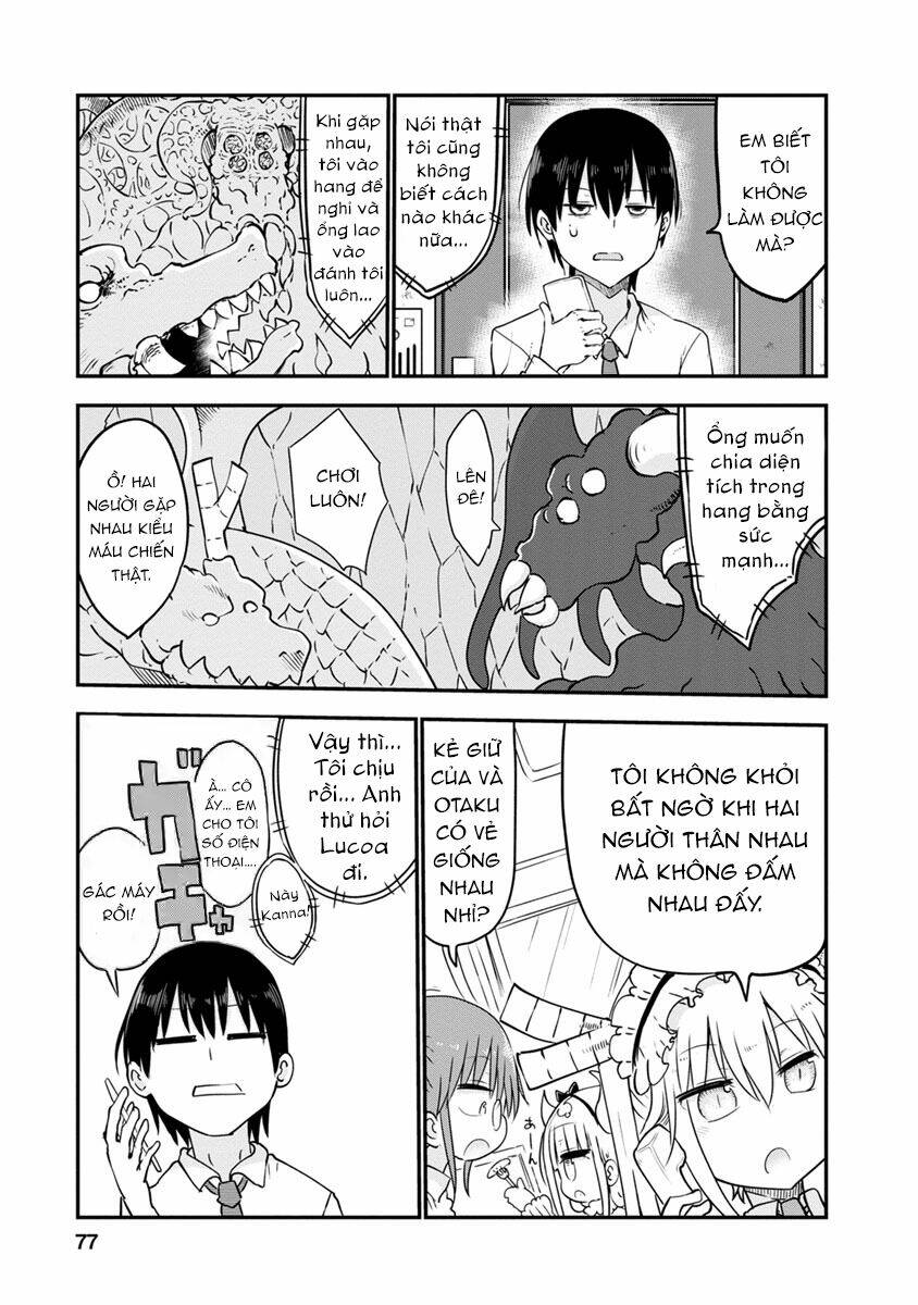 cuộc sống trả ơn của nàng rồng tohru! chapter 54: \"takiya và fafnir\" - Trang 2