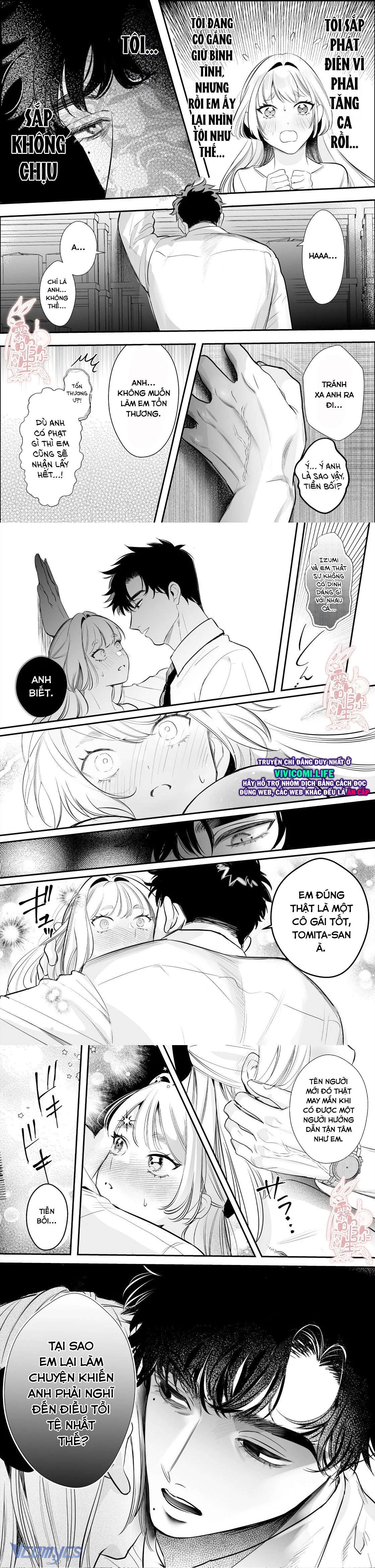 [18+] Một Mình Với Tiền Bối Trong Đêm Bão~ Chap 2 - Next 