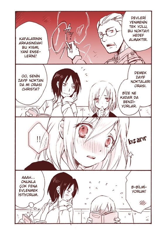 Shingeki no Kyojin - YumiKuri 4-koma+ (Doujinshi)